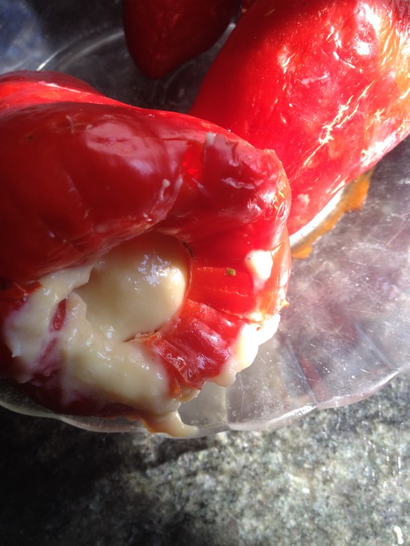 Pimientos Rellenos de bacalo a la Bilbaina  - 06