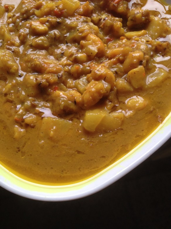 Curry de gambas - 3